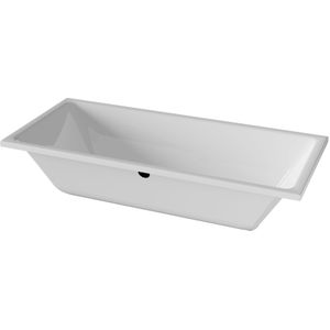 Luca Varess Sandrina - Inbouwbad - Wit - 180 x 80 cm - Acryl Hoogglans