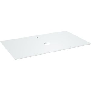 Balmani Facetta enkel tablet matte Solid Surface 90 x 55 cm