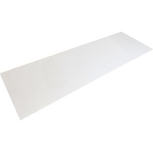 Balmani Stretto enkel of dubbel wastafelblad matte Solid Surface 135 x 55 cm