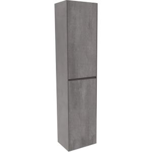 Storke Edge zwevende badkamerkast beton donkergrijs 40 x 30 x 170 cm