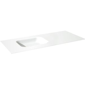 Balmani - Tablo Arcato - Wastafel - Matte Solid Surface - 135 x 55 cm