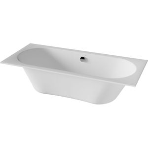 Luca Varess Snello - Inbouwbad - Wit - 180 x 80 cm - Acryl
