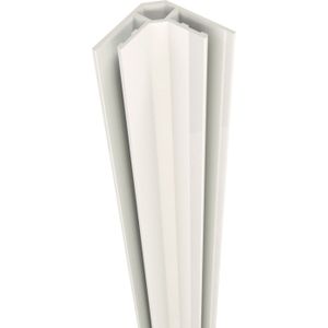 Linie - Wall Hoekprofiel - Glanzend Wit - 3,2x3,2x5,2x22cm