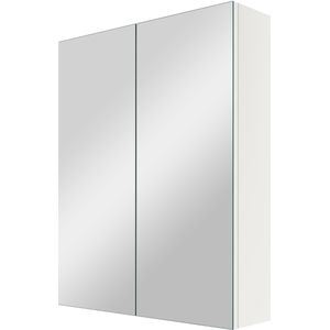 Linie Montro spiegelkast 60 x 75 cm hoogglans wit