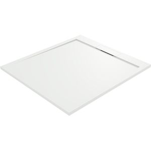 Balmani - Andes - Douchebak - 100 x 100 cm - Solid Surface - Mat Wit