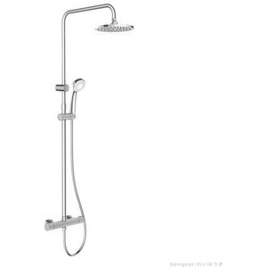 Aquavive Eco Regendoucheset Grande Met Kraan Chroom | Douche