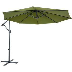 Central Park Zweefparasol Daze Groen 2,9m | Parasols