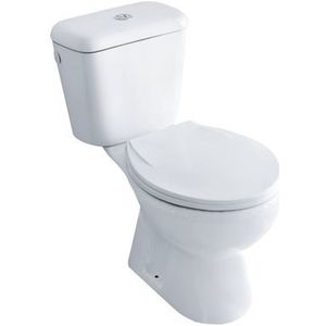 Baseline Duoblok Toilet I Ao Aansluiting Wit