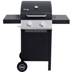 Central Park Gasbarbecue Correntina 2-pits 2,8kw Zwart | Barbecues