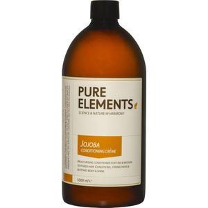 Pure Elements Jojoba Conditioning Creme 1000ml | Natuurlijke conditioner voor droog en beschadigd haar