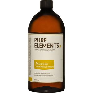 Pure Elements Marigold Harmonising Shampoo 1000ml | Natuurlijke shampoo voor vet haar