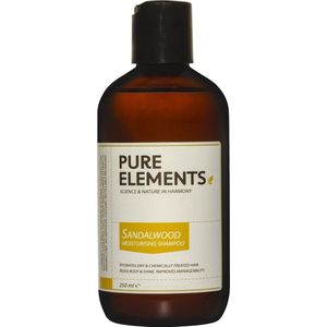 Pure Elements Sandalwood Moisturizing Shampoo 250ml | Natuurlijke shampoo voor droog en beschadigd haar