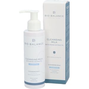 Bio Balance - Cleansing Milk / Reinigingsmelk met roosextracten - Vegan - Droge en/of Rijpe huid - 150 ml