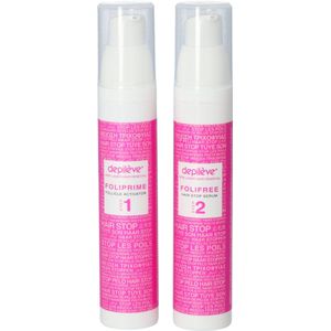 Depilève Duo Foliprime + Folifree 2 x 50 ml