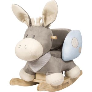 Nattou Ezel Cappuccino - Hobbelpaard - Schommelpaard - 10 tot 36 maand