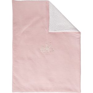 Nattou - Alice en Pomme - Baby Dekentje - Oudroze - 100 x 75 cm
