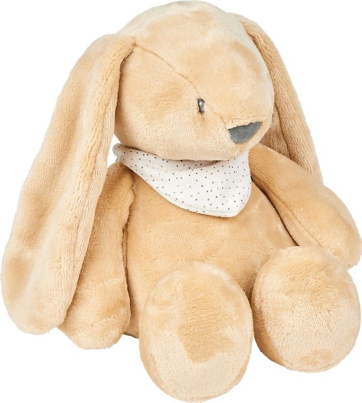 Nattou Sleepy - Knuffel met Nachtlamp - Konijn - Lichtbruin - 30 x 20 cm