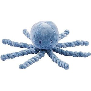 Nattou Octopus Lapidou - Knuffel - 23 cm - Infinity Blauw