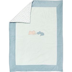 Nattou Baby Dekentje 135 x 100 cm - Romeo, Jules en Sally - Marmergroen