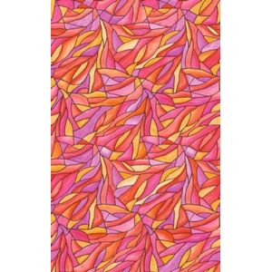 DC-Fix - Statische Raamfolie - Vensterfolie - Inclusief Montagaset - Cefalu Rood - Grote Rol - 45 cm x 15 Meter
