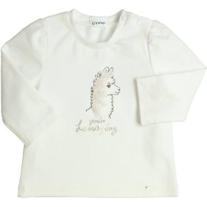Gymp - Longsleeve Aerodoux You're Lamazing - Off White - maat 98