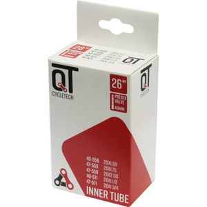 Qtcychectech qt Innenrohr Sv13 26 Zoll 47 62-559 26x1.75 SV 40 mm