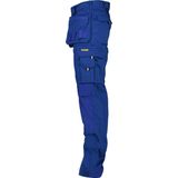 Dassy Oxford Holsterzakkenbroek met kniezakken Korenblauw 300gr maat 42