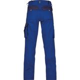 Dassy - Boston - Tweekleurige Werkbroek - Korenblauw/Marineblauw - 300gr - Met Kniezakken