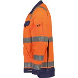 Dassy - Dusseldorf - Hogezichtbaarheidsvest - Fluo-Oranje/Marineblauw - 290 gram