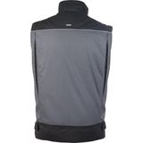 Dassy - Hulst - Tweekleurige Bodywarmer - Cementgrijs/Zwart
