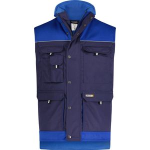 Dassy - Hulst - Tweekleurige Bodywarmer - Marineblauw/Korenblauw