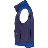 Dassy - Hulst - Tweekleurige Bodywarmer - Marineblauw/Korenblauw