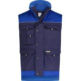 Dassy - Hulst - Tweekleurige Bodywarmer - Marineblauw/Korenblauw