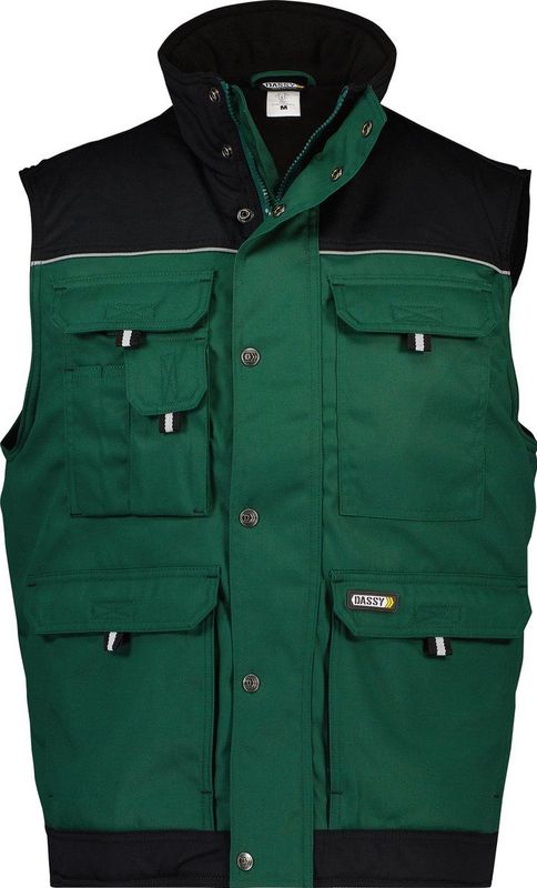 Tweekleurige bodywarmer