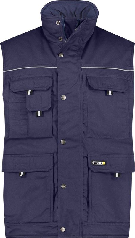 Dassy Mons Bodywarmer Marineblauw maat XS