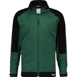 Dassy - Kazan - Fleecevest - Flessengroen/Zwart - 100% Polyester