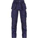 Dassy - Oxford - Holsterzakkenbroek - Marineblauw - 300gr - Maat 52
