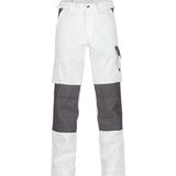 Dassy - Boston - Werkbroek - Wit/Cementgrijs - 245gr