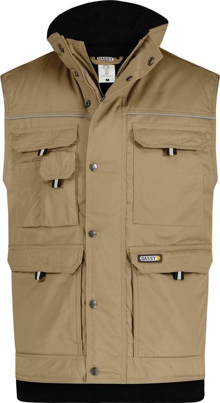 Dassy - Mons - Bodywarmer - Met 8 Zakken - Gewatteerde Voering