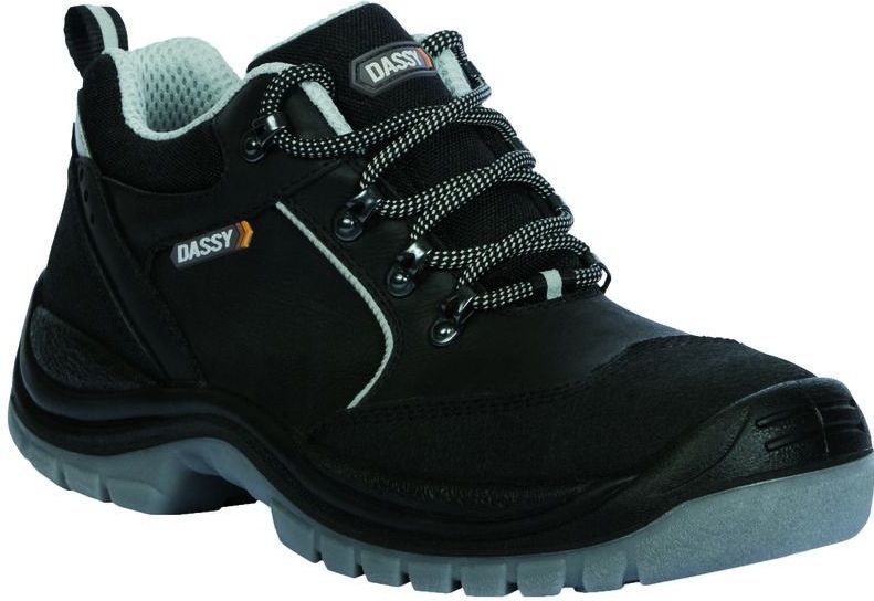 Dassy Zeus S3 Lage veiligheidsschoen Zwart maat 39