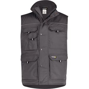 Dassy Mons Bodywarmer Cementgrijs maat 3XL