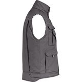Dassy Mons Bodywarmer Cementgrijs maat S