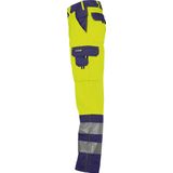 Dassy - Lancaster Werkbroek - Fluorescerend - Polyester/Katoen - Klasse 2 Bescherming