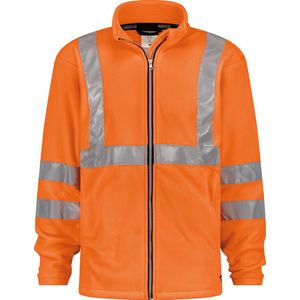 Dassy Kaluga Hogezichtbaarheidsfleecevest Fluo-Oranje maat XL