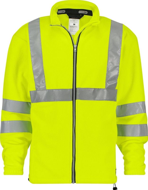 Dassy - Kaluga - Fleecevest - Fluogeel - Hoogzichtbaar
