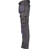 Dassy - Texas - Werkbroek - Cementgrijs - Katoen/Polyester - Verstelbare Kniezakken