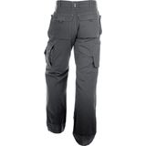 Dassy - Texas - Werkbroek - Cementgrijs - Katoen/Polyester - Verstelbare Kniezakken