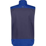 Dassy Faro Tweekleurige mouwloze werkvest Marineblauw/Korenblauw maat S