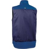 Dassy Faro Tweekleurige mouwloze werkvest Marineblauw/Korenblauw maat S