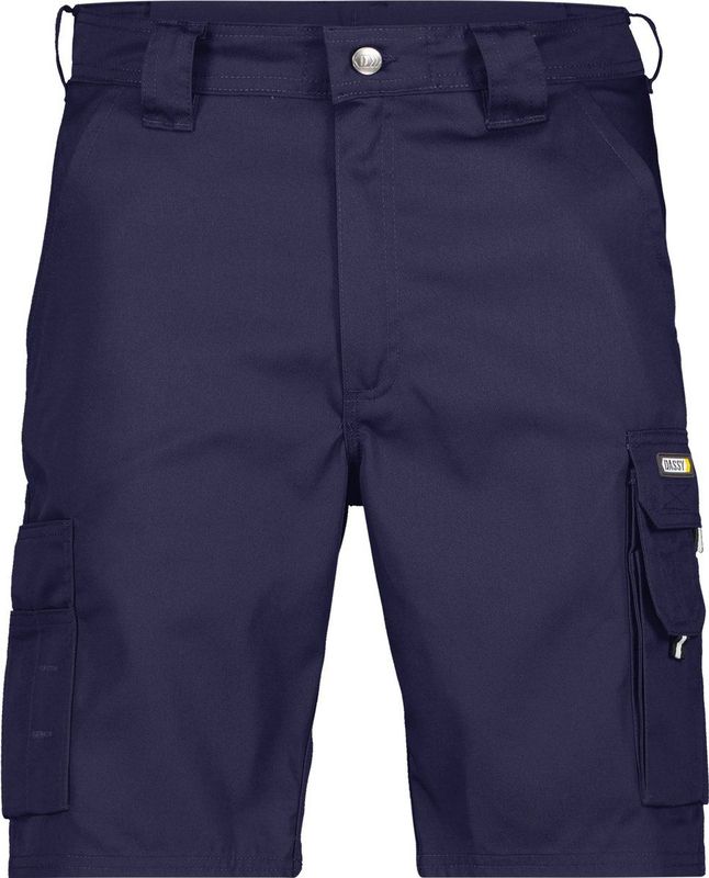 Dassy - Bari Werkshort - Marineblauw - Katoen